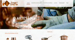 Desktop Screenshot of coppercrafts.eu